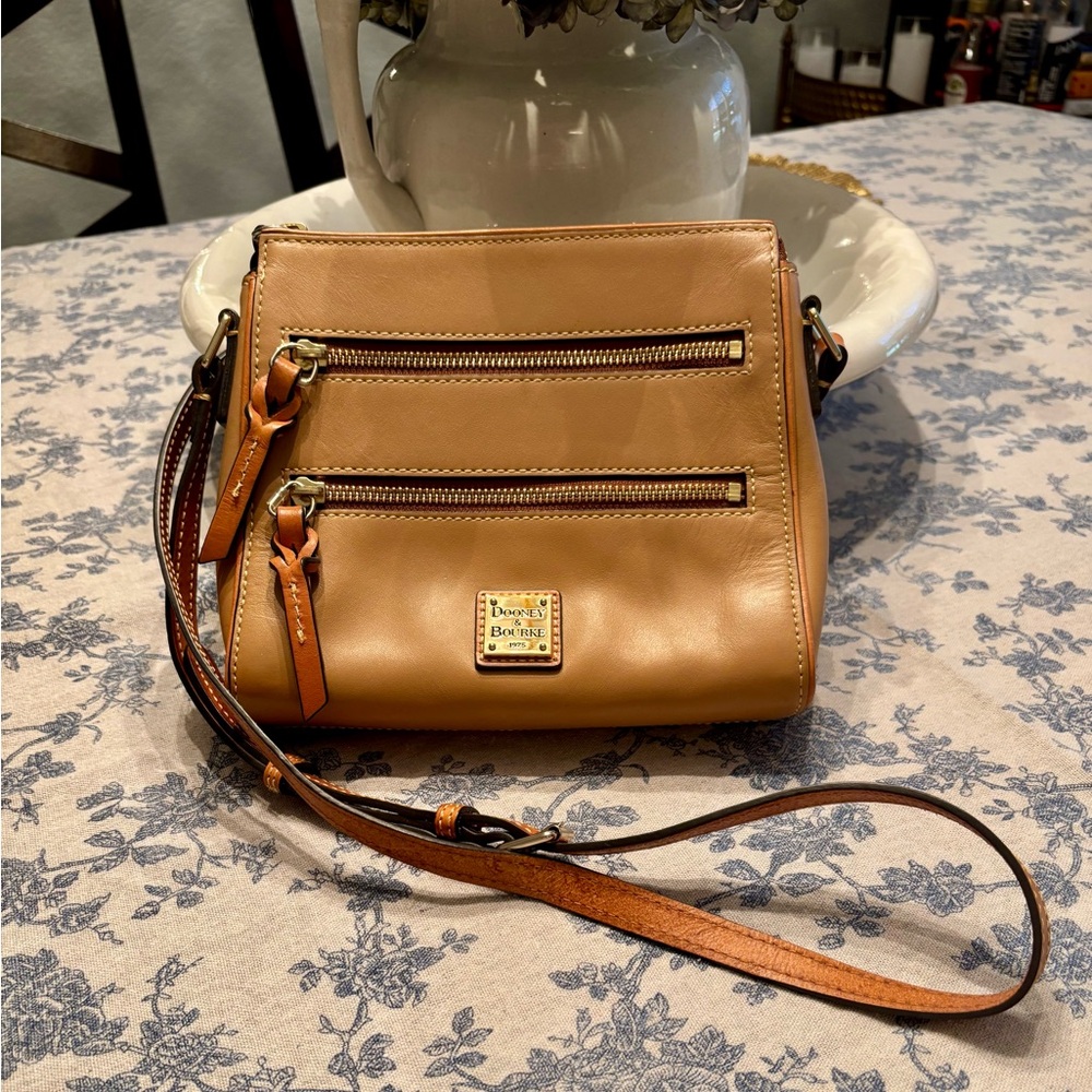 Dooney & Bourke Light Brown Crossbody Bag